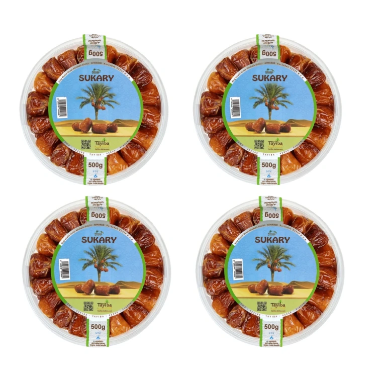 Zestaw 4 sztuk - Daktyle Sukari Juciy
