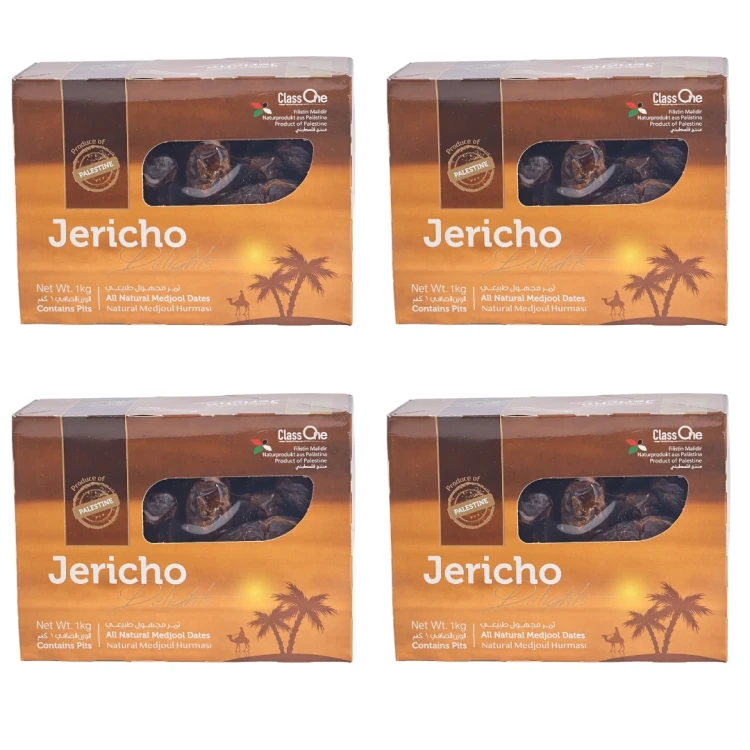 Zestaw 4 sztuk - Daktyle Medjool z Jerycha