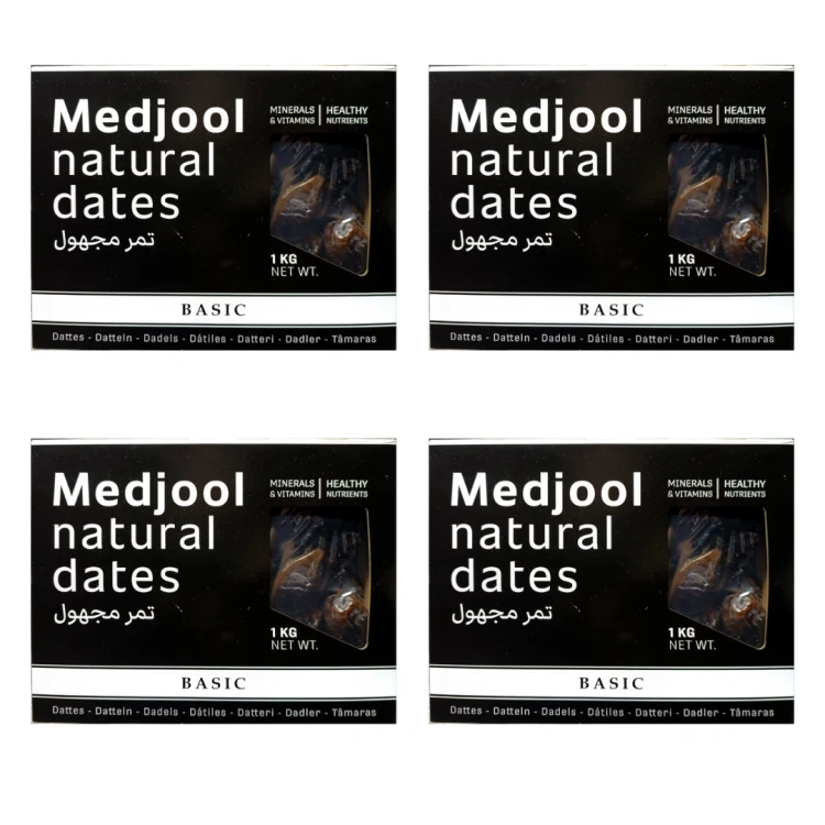 Zestaw 4 sztuk - Daktyle Medjool Jumbo Basic